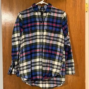 XXS Madewell buttons down flannel